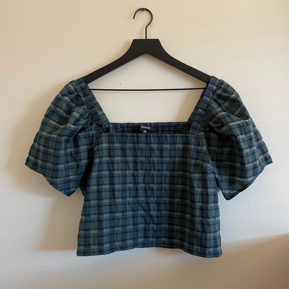 NWOT Madewell Puff Sleeve Top